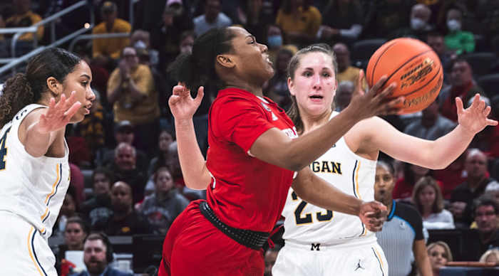 Sam Haiby WBB vs Michigan 2022.03.04
